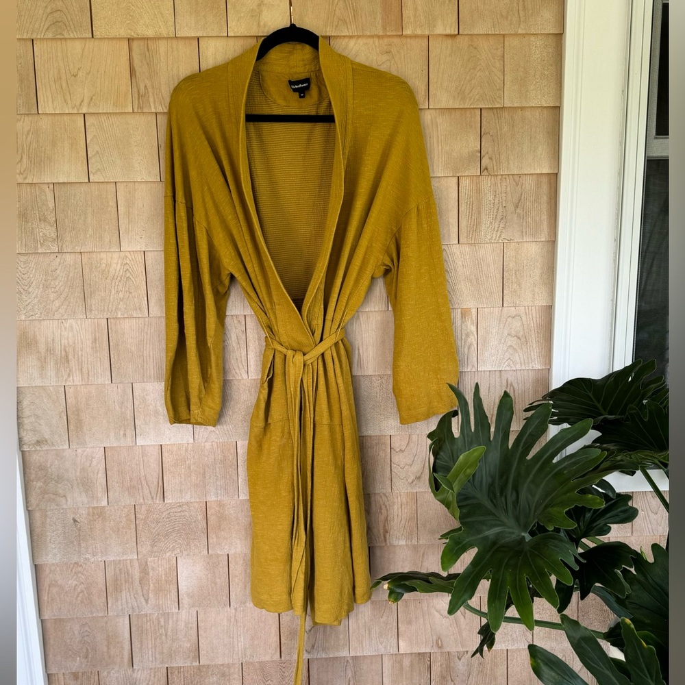 Richer Poorer Cloudweave Robe Coat (M, Golden Verde)